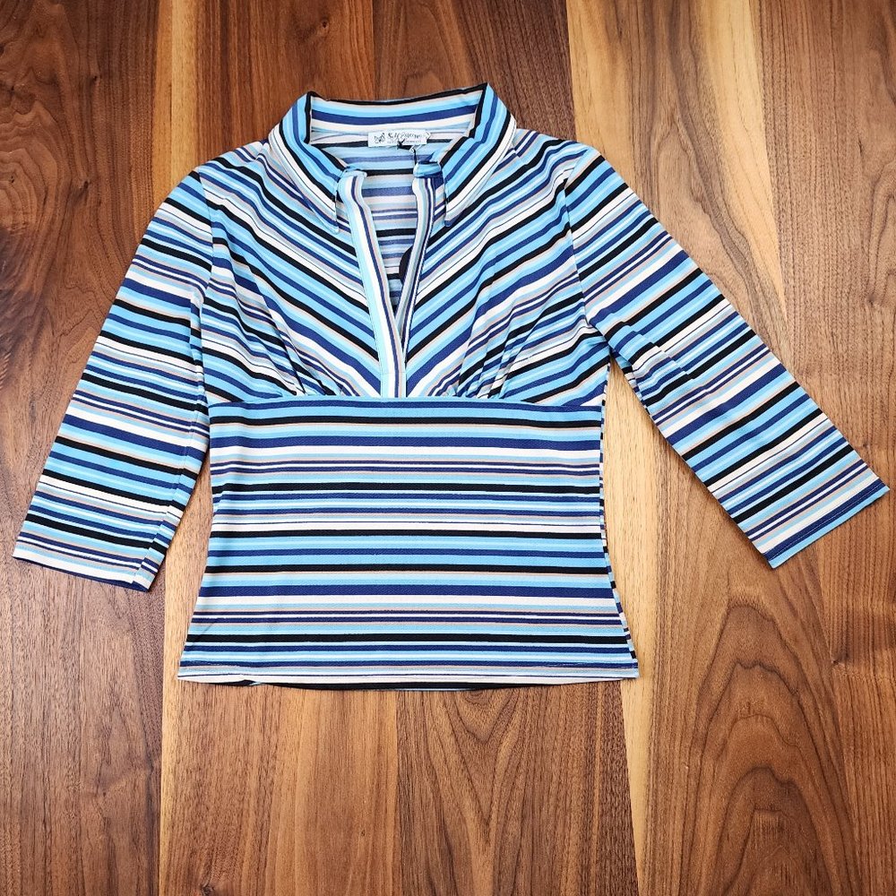 Y2K Self Esteem Stripe Top